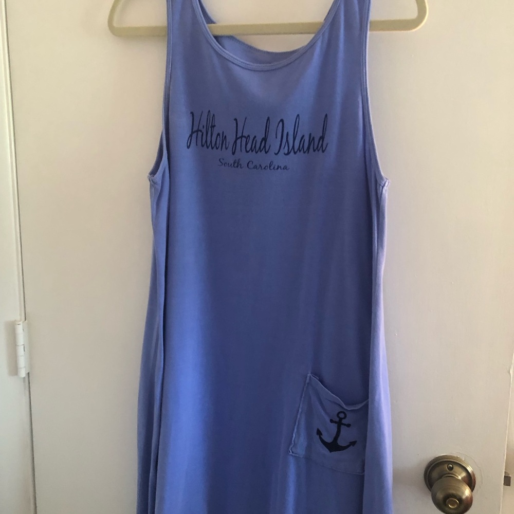 Blue 84 Women's Blue Sleeveless Dress